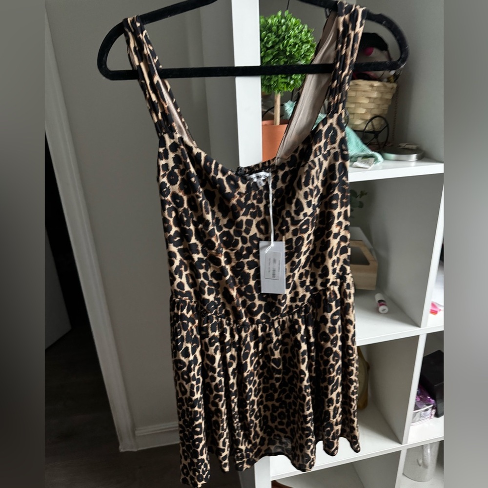 Reformation Taiga Animal Print Dress